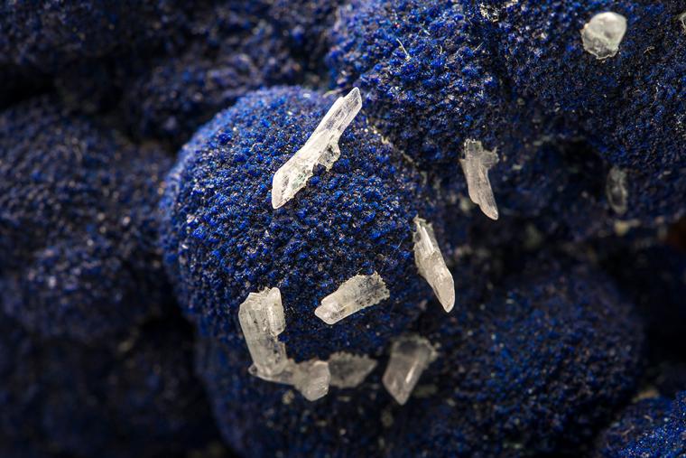 AZURITE with GYPSUM
